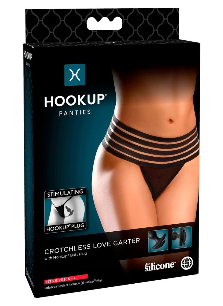 Crotchless Love Garter